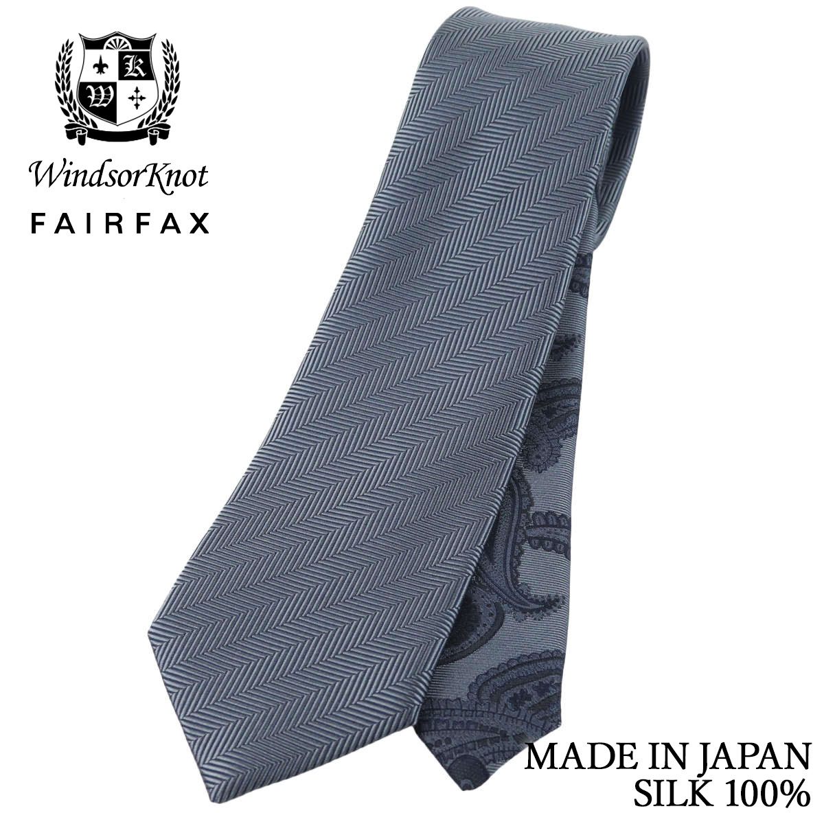 楽天市場】ウィンザーノット フェアファクス コラボネクタイ 千鳥格子