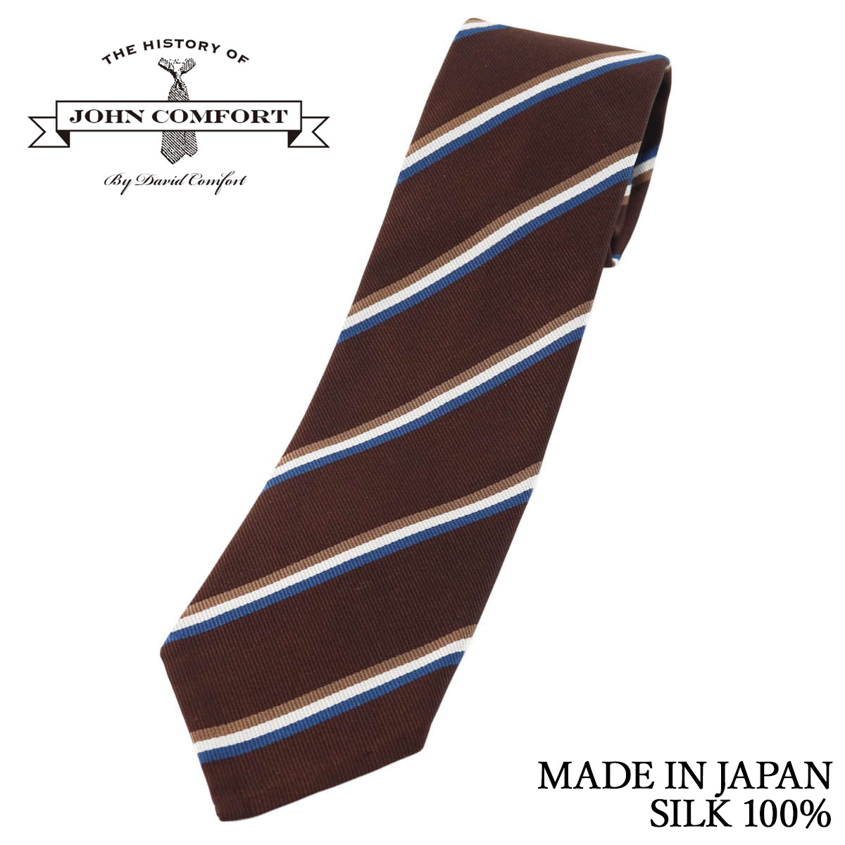 【極美品】JOHN COMFORT ジョンコンフォート ビックドット ネクタイ BEAMS F（ビームスF）【8/7再値下げ】JOHN COMFORT / シルク