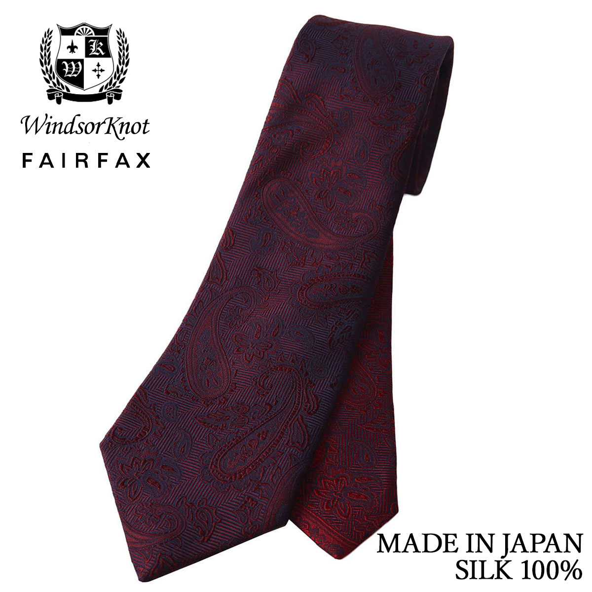 【美品】John Comfort／50オンスロイヤルツイル／ペイズリー／ブラック 美品】John Comfort／50オンスロイヤルツイル／ペイズリー／ブラック