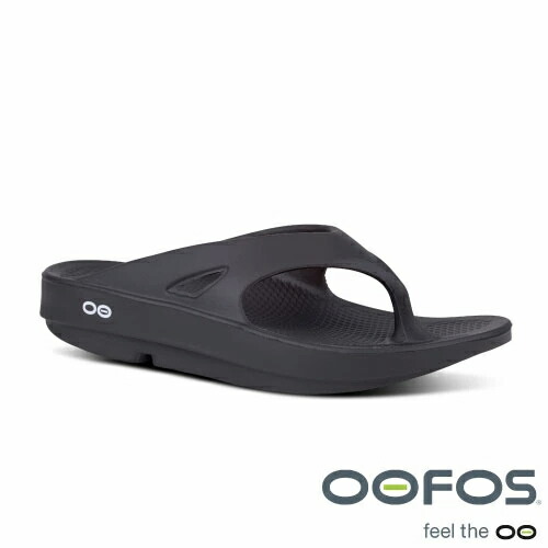 ウーフォス ウー一風変わった 黒いこと (OOFOS Ooriginal Black 2000010050182) リカバリーサンダル ユニ一発やる 26SS