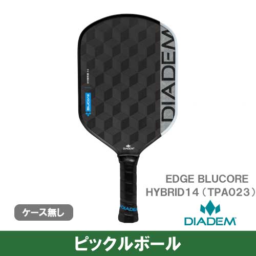 【ピックルボール】ダイアデム エッジブルーコア ハイブリッド14 (DIADEM EDGE BLUCORE HYBRID14 TPA023) パドル 25FW|ウインザーラケット店