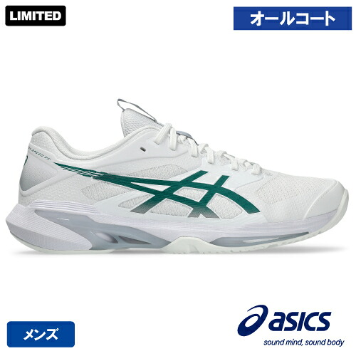 アシックス ソリューションスピード FF 4（asics SOLUTION SPEED FF 4 1041A532 103）庭球シューズ メンズ オール厚地の外套 26FW