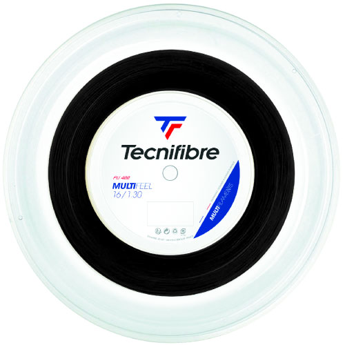 テクニファイバー マルチフィール ブラック 200M ロール (tecnifibre MULTI FEEL 02RMU) マルチフィラメント ストリング 【メーカー取寄せ商品】|ウインザーラケット店