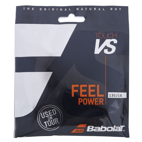 バボラ 触れ合うVS 黒いこと [ Babolat TOUCH-VS 自然的 撚り糸 ]