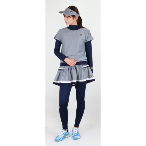 フィラ デニムギャザースコート （ VL2664 20A ）[ FILA SK レディース 