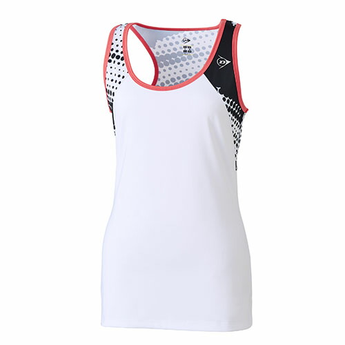 【ネットバーゲン】ダンロップ TANK TOP GAME SHIRT （ DAP-1465W-WHITE ）[ DUNLOP LS レディース ]24FW