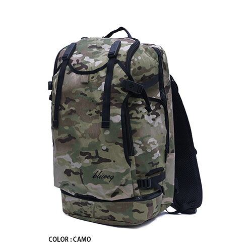 ブルイク HYBRID BACKPACK X-PAC （ BQB-00038-CAMO ）[ blueeq BAG バッグ ]24FW｜ウインザーラケット店