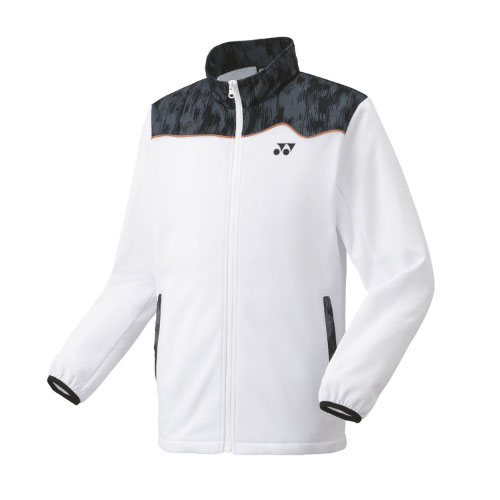 ヨネックス ニットウォームアップシャツ （ 51055-011 ）[ YONEX MWJ ユニ一発やる ]24FW【製造業者取寄せ商いもの】