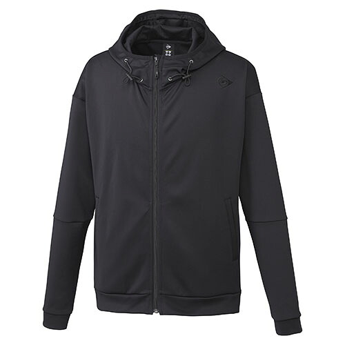 ダンロップ フードスエットシャツ （ DAN-3400-BLACK ）[ DUNLOP MSWS ユニセックス ]24SS【メーカー取寄せ商品】