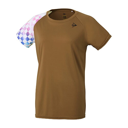 【ネットバーゲン】ダンロップ ゲームシャツ （ DAP-1424W-BROWN ）[ DUNLOP LS レディース ]24SS