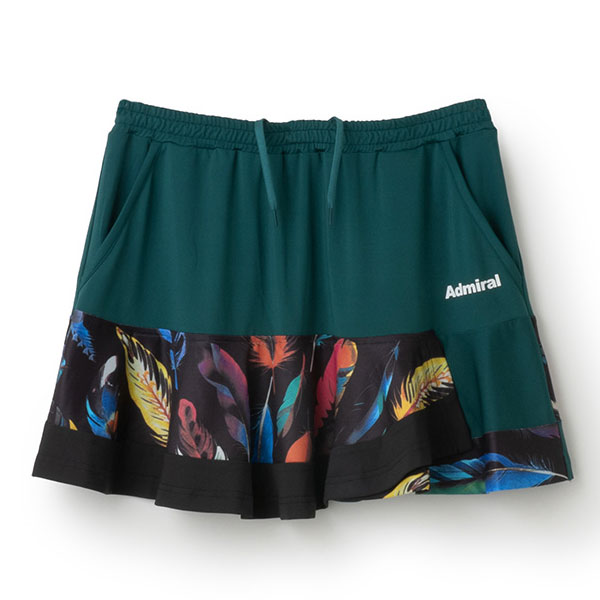 楽天市場】アドミラル サイドヘムプリーツグラフィックスコート