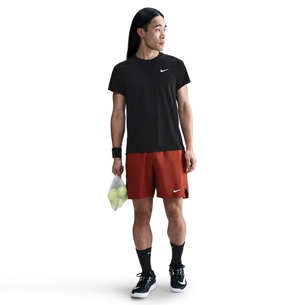 ナイキ コート ドライ ヴィクトリー S/S トップ （ FZ6922-010 ）[ Nike MS メンズ ]25FW