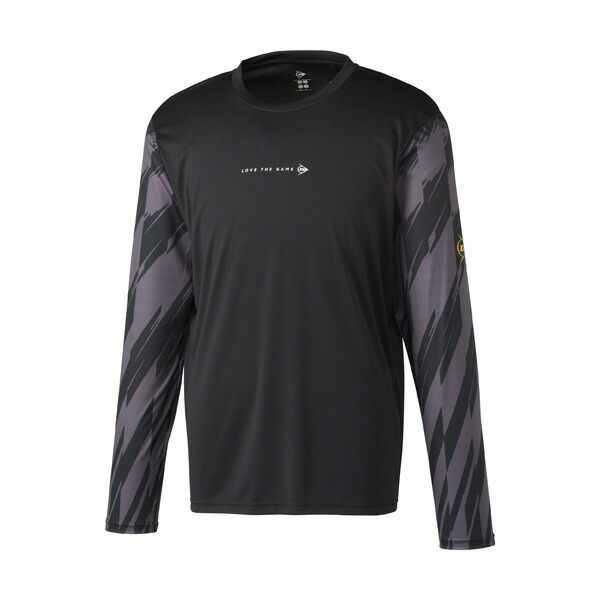 【SALE】ダンロップ ロングスリーブTシャツ （ DAL8543-BLACK ）[ DUNLOP MS メンズ ]25FW