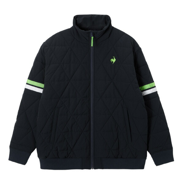 【ネットバーゲン】ルコックスポルティフ ダイヤキルティングパディングジャケット （ LU5FJK70M-NV00 ）[ lecoq sportif MWJ メンズ ]25FW