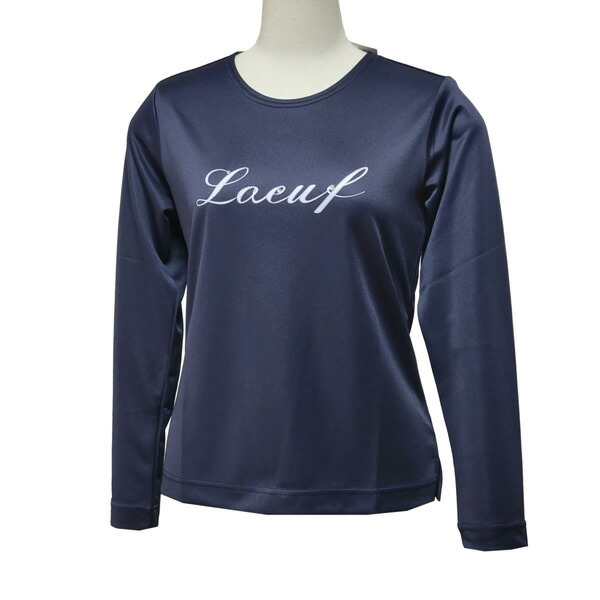 【SALE】ルフ ルフロゴプリント長袖プルオーバー （ 342TE-N ）[ Loeuf LS レディース ]25FW