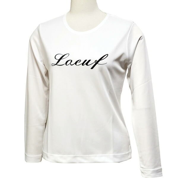 【SALE】ルフ ルフロゴプリント長袖Tシャツ （ 342TE-W ）[ Loeuf LS レディース ]25FW