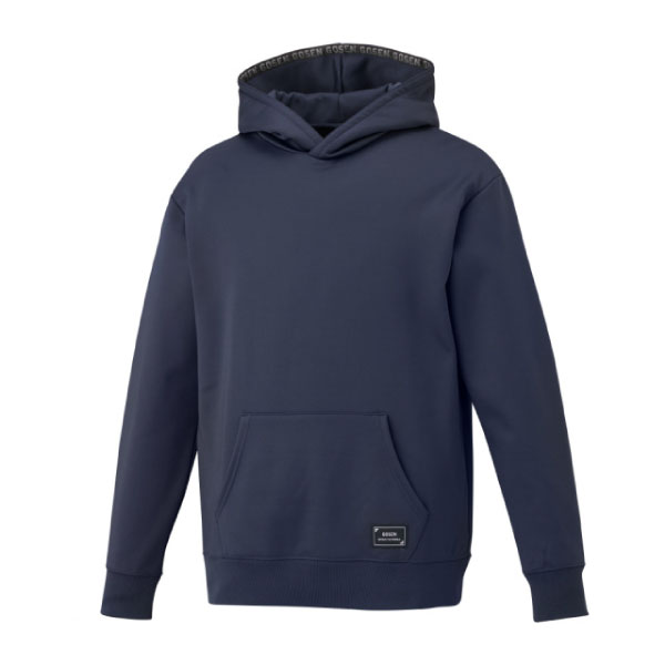 ゴーセン ユニ 裏起毛伸ばすことパーカー （ W2542-17 ）[ GOSEN MWJ メンズ ]25FW【製造業者取寄せ商いもの】