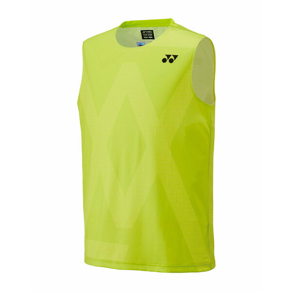 【アクセルセン選手】ヨネックス VAメンズゲームシャツ（ノースリーブ） （ 10687-680 ）[ YONEX MS メンズ ]25FW