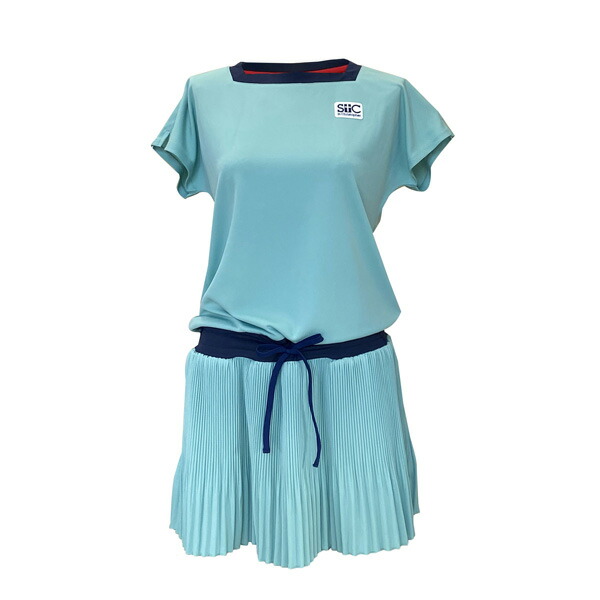 【SALE】セントクリストファー クリスタルプリーツゲームドレス （ STC-BEW6500-TQ ）[ St.Christopher LS レディース ]25FW｜ウインザーラケット店