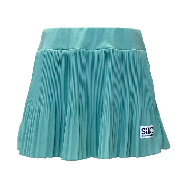 【SALE】仙クリストファー クリスタルプリーツゲームスコート （ STC-BEW6502-TQ ）[ St.Christopher SK レディース ]25FW