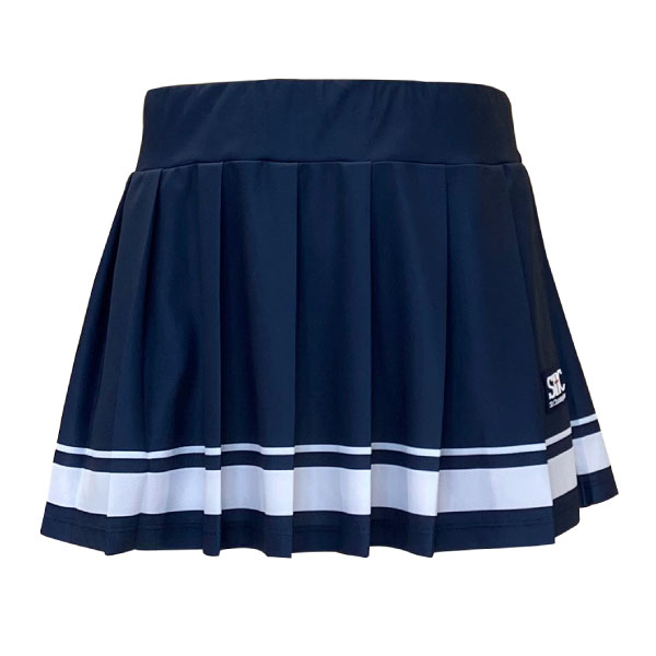 【SALE】仙クリストファー ボトムラインプリーツゲームスコート （ STC-BEW6532-NV ）[ St.Christopher SK レディース ]25FW