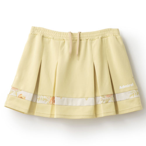 【SALE】アドミラル フラワーラインボックスプリーツスコート （ ATLA516-70 ）[ Admiral SK レディース ]25SS