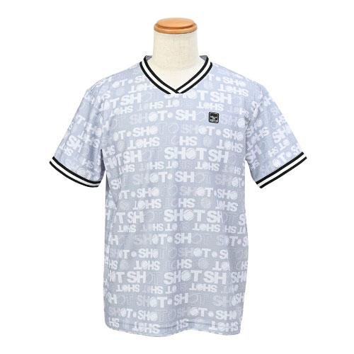 バルデマッチ グラフィックゲームシャツ （ BDM-E1101-030 ）[ Balle de match Tennis MS メンズ ]25SS【メーカー取寄せ商品】｜ウインザーラケット店