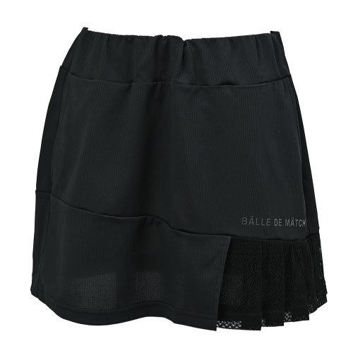 バルデマッチ レースプリーツスコート （ BDM-E1209-020 ）[ Balle de match Tennis SK レディース ]25SS【メーカー取寄せ商品】