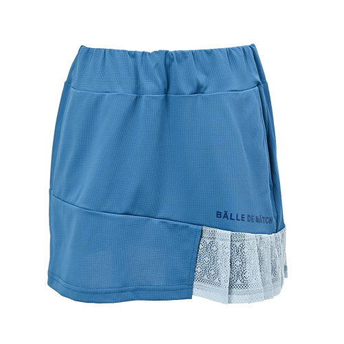 バルデマッチ レースプリーツスコート （ BDM-E1209-050 ）[ Balle de match Tennis SK レディース ]25SS【メーカー取寄せ商品】