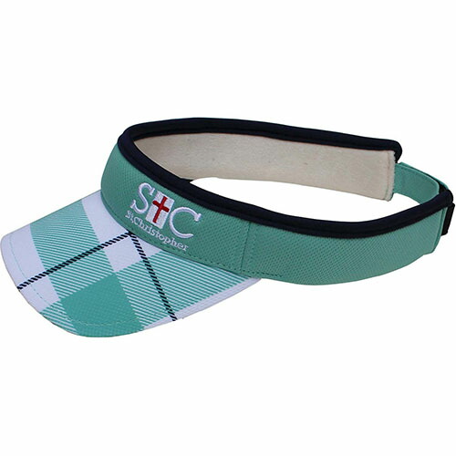 St. Christopher テニスウェア Mサイズ サンバイザー付き グレンチェックサンバイザー – セントクリストファーテニス