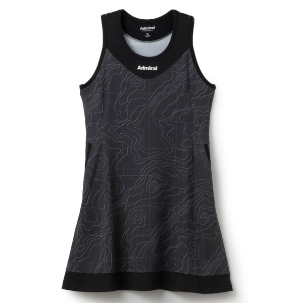 【SALE】アドミラル グラフィックワンピース （ ATLA607-10 ）[ Admiral LS レディース ]26SS｜ウインザーラケット店