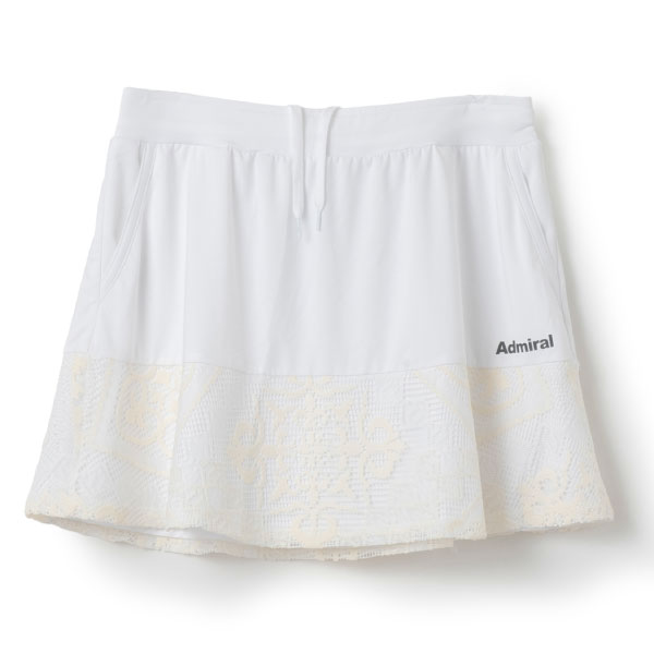 アドミラル レースレイヤードフレアスコート （ ATLA616-00 ）[ Admiral SK レディース ]26SS