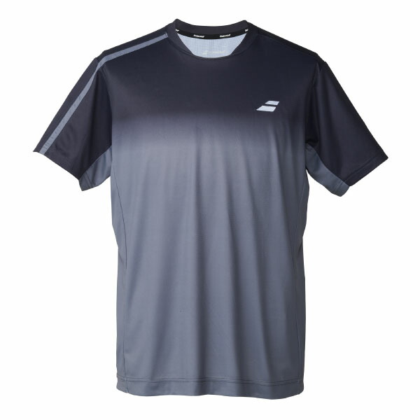 バボラ CLUB SHORT SLEEVE SHIRT （ BUG6310C-BK00 ）[ Babolat MS メンズ ]26SS スポーツ・アウトドア-テニス