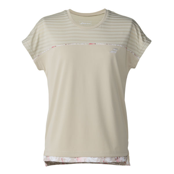 バボラ CLUB SHORT SLEEVE SHIRT （ BWG6331C-BG00 ）[ Babolat LS レディース ]26SS