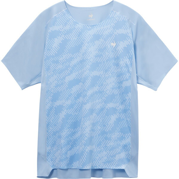 ルコックスポルティフ Aile forme ゲームシャツ （ LN6SHT01M-BL00 ）[ lecoq sportif MS メンズ ]26SS