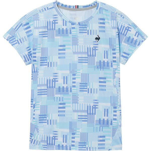 ルコックスポルティフ Aile forme ゲームシャツ （ LN6SHT20L-BL00 ）[ lecoq sportif LS レディース ]26SS