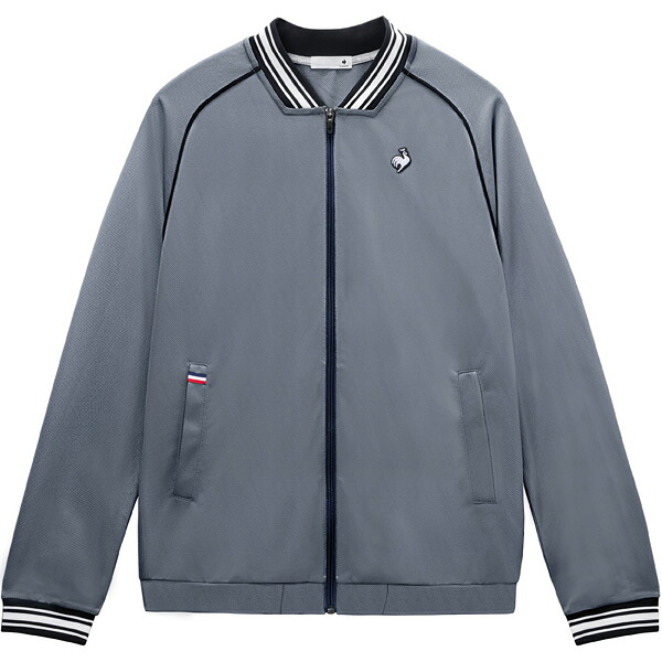 ルコックスポルティフ デニムライクボンバージャケット （ LN6SJK10M-NV00 ）[ lecoq sportif MWJ メンズ ]26SS