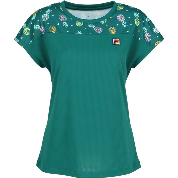 フィラ ゲームシャツ （ CZ6SGW007-DGN ）[ FILA LS レディース ]26SS
