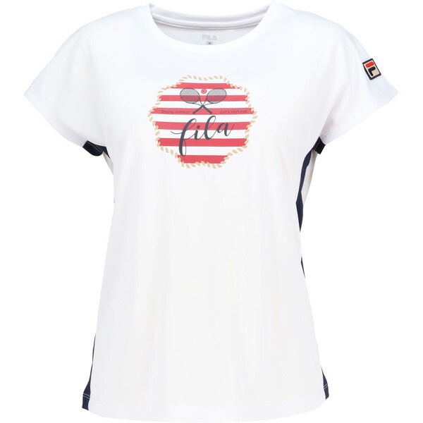 フィラ グラフィックTシャツ CZ6SGW042-WT0 [ FILA LS レディース ]26SS