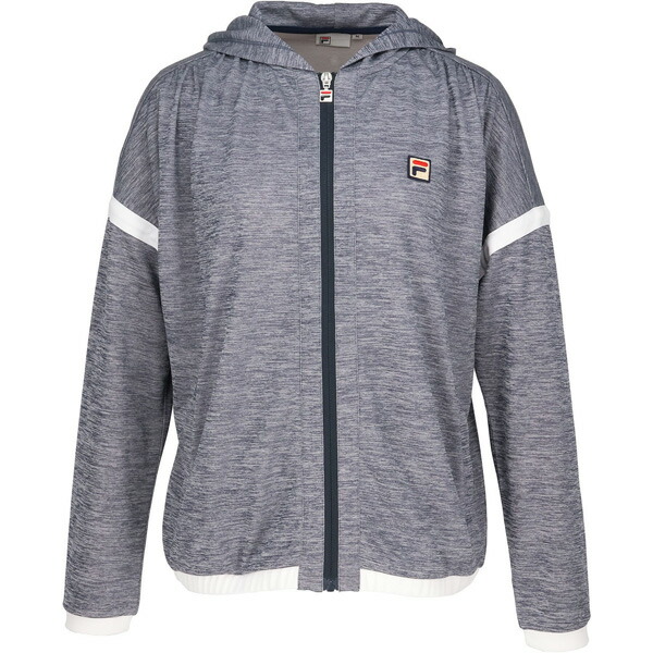 フィラ フルジップパーカー CZ6SGW048-NV0 [ FILA LWJ レディース ]26SS