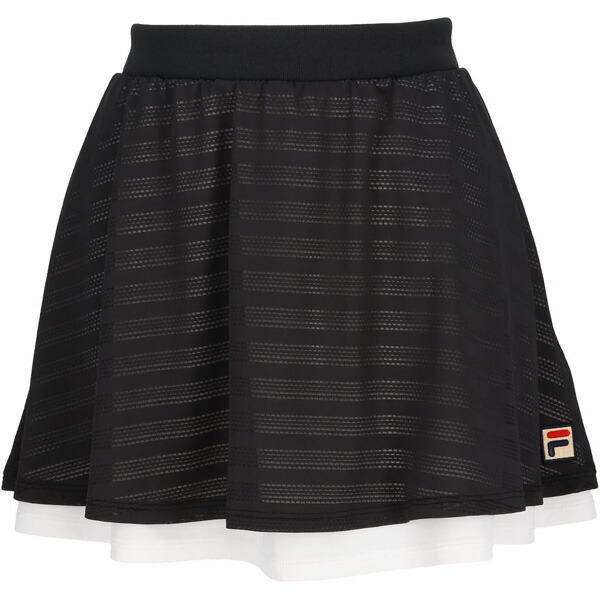 【SALE】フィラ スカート （ CZ6SGW060-BK0 ）[ FILA SK レディース ]26SS