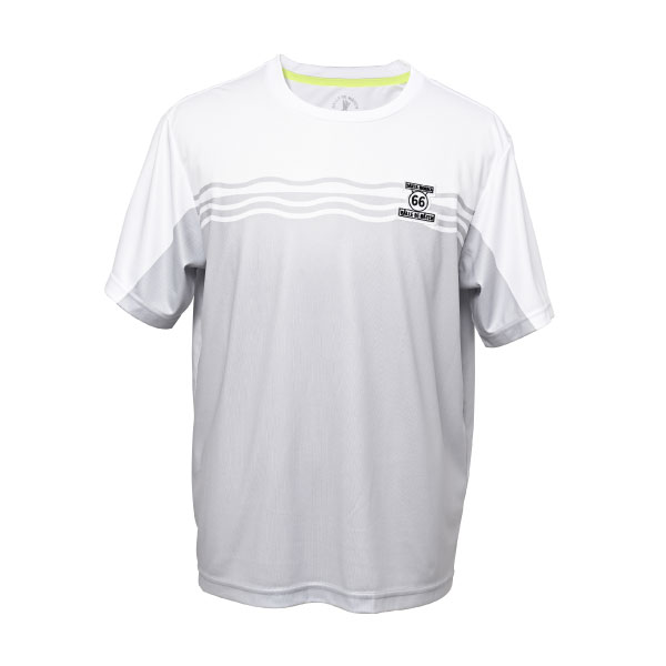 バルデ擦り付け木 ウェーブデザインティーシャツ （ BDM-F1106-032 ）[ Balle de match Tennis MS メンズ ]26SS【製造会社取寄せ商いもの】