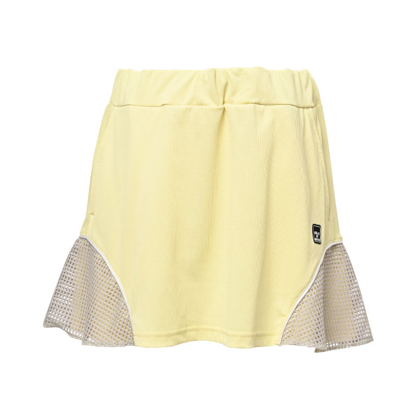 バルデ擦り付け木 ブロックレースデザインスカート （ BDM-F1213-090 ）[ Balle de match Tennis SK レディース ]26SS【製造会社取寄せ商いもの】