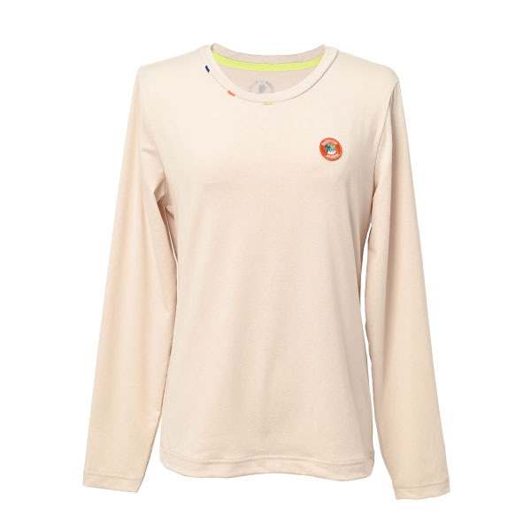 バルデ擦り付け木 ロングティーシャツ （ BDM-F1214-012 ）[ Balle de match Tennis LS レディース ]26SS【製造会社取寄せ商いもの】