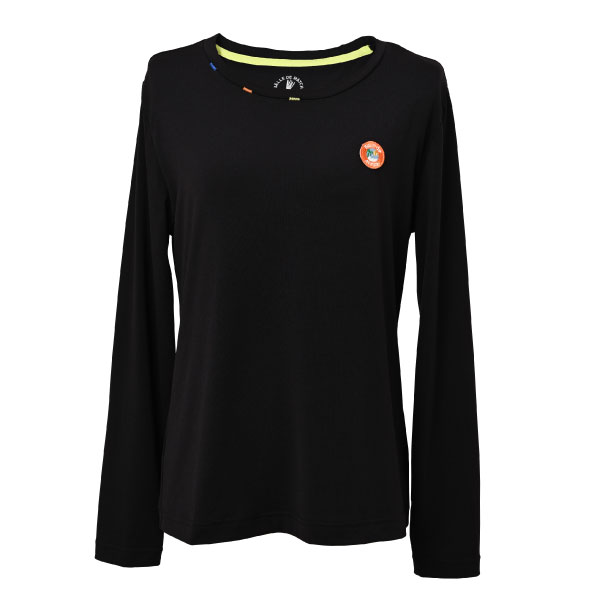 バルデ擦り付け木 ロングティーシャツ （ BDM-F1214-020 ）[ Balle de match Tennis LS レディース ]26SS【製造会社取寄せ商いもの】