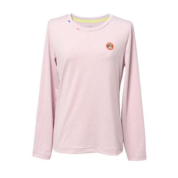 バルデ擦り付け木 ロングティーシャツ （ BDM-F1214-083 ）[ Balle de match Tennis LS レディース ]26SS【製造会社取寄せ商いもの】