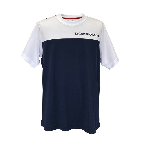 セントクリストファー T-ball patternシャツ （ STC-BFM1011-NV ）[ St.Christopher MS メンズ ]26SS 6,607円