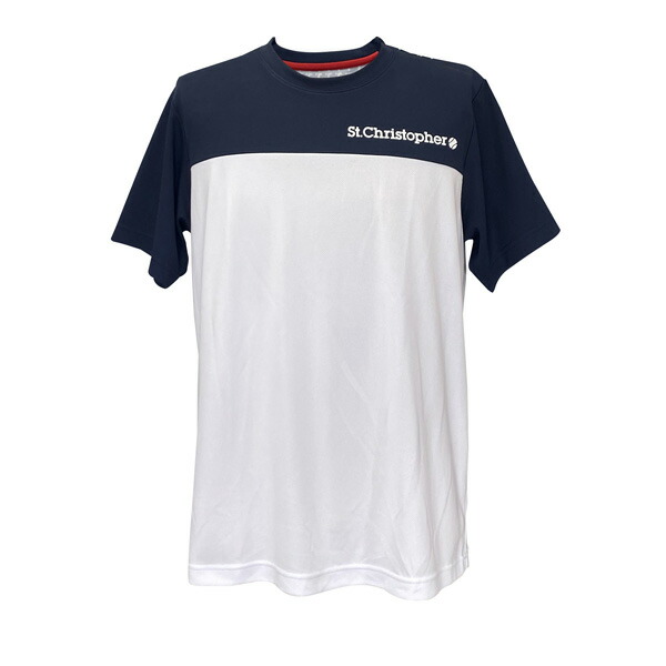 セントクリストファー T-ball patternシャツ （ STC-BFM1011-WH ）[ St.Christopher MS メンズ ]26SS