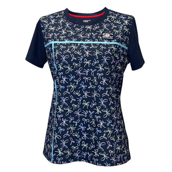 仙クリストファー シュロの葉patternプルオーバー （ STC-BFW2021-NV ）[ St.Christopher LS レディース ]26SS
