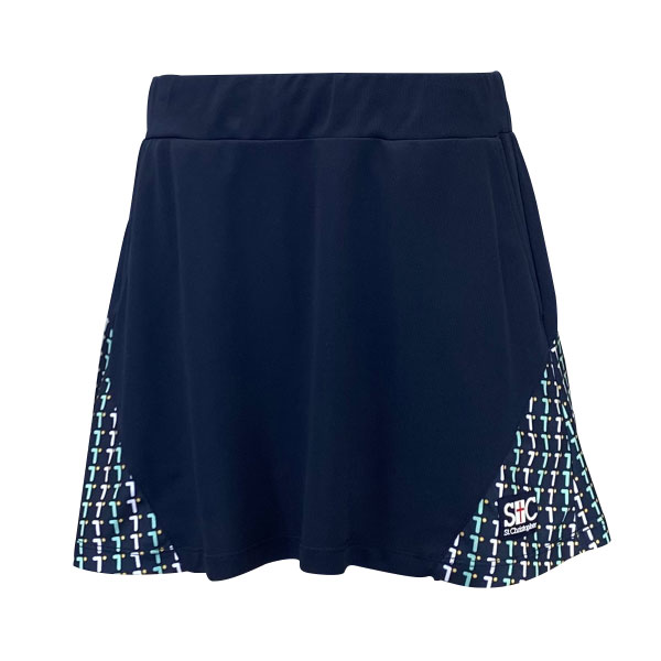 仙クリストファー T-ball patternスカート （ STC-BFW2022-NV ）[ St.Christopher SK レディース ]26SS